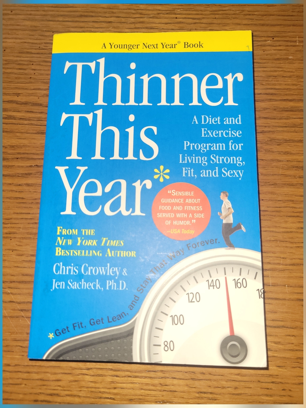 Thinner This Year - Blue Paperback Book